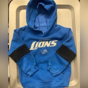 Detroit Lions hoodie size 4T